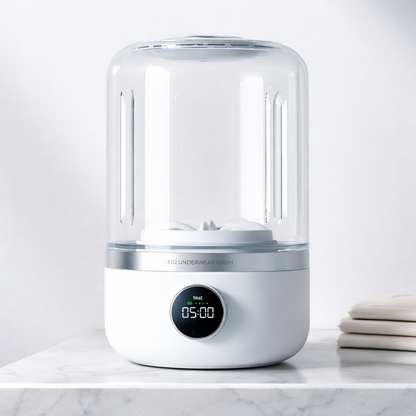 Wireless washing machine portable underwear cleaner 1L mini Socks Washing Machine Dehydratable Laundry Bucket